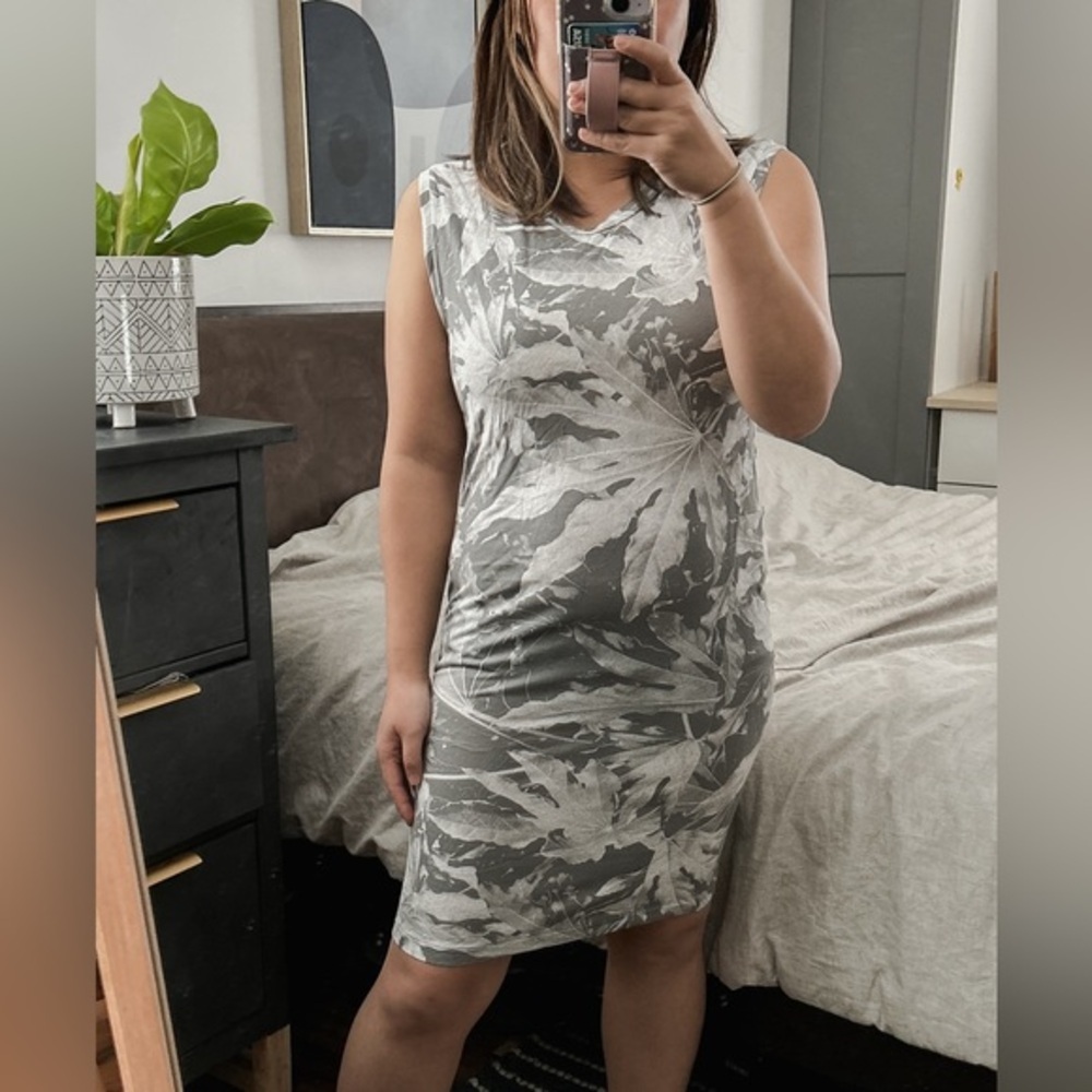 All Saint Base‎ Zonia Midi Viscose Dress. Sz 4